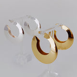 Boucles D'oreilles Créoles Légères Et Modernes