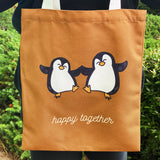 Ma collection de fourre-tout en toile Happy