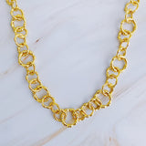 Collar de cadena ingeniosamente enlazado