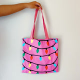 Illuminez le fourre-tout en toile Joy