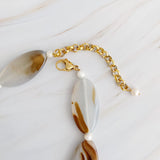 Collier de perles baroques glamour de l'Upper East