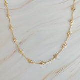 Oh My Shaped Sparkling Necklace