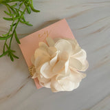 Chiffon Petals Rosette Tie necklace