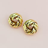 Boucles d'oreilles élégance nouées