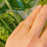 Bague à bijoux romance française