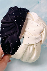 Bandeau noué So Satin