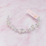 Bandeau artistique de fleur de neige