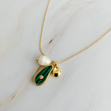 Collier à trois breloques Ellie