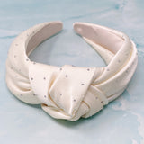 Bandeau noué So Satin