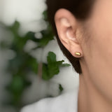 Pendientes colgantes de mini frijoles