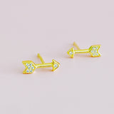 Mini Sparkle Mini Stud Sterling Silver Earrings