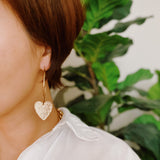 Boucles d'oreilles créoles cœur No Games