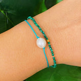 Véritable bracelet de rêve couleur perle, lot de 2