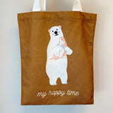 Ma collection de fourre-tout en toile Happy