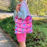 Illuminez le fourre-tout en toile Joy