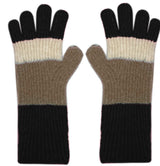 Gants longs à rayures colorées confortables