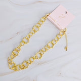 Collar de cadena ingeniosamente enlazado