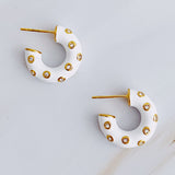 Pendientes de aro con joyas Candy Everyday