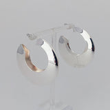 Boucles D'oreilles Créoles Légères Et Modernes
