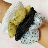 Plis et chatoyants Scrunch lot de 4