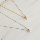Collier à pendentif mini larme