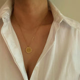 Collar con colgante redondo Loveholic