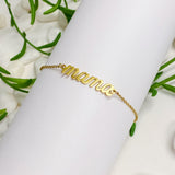Pulsera con cordón de mamá