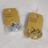 Boucles D'oreilles Créoles Légères Et Modernes