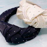 Bandeau noué So Satin