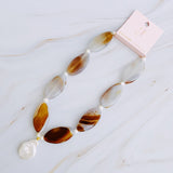 Collier de perles baroques glamour de l'Upper East