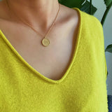 Collar con colgante redondo Loveholic