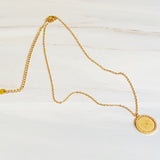 Collar con colgante redondo Loveholic