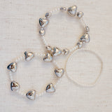 Annie Puffy Hearts Bracelet Set Of 3