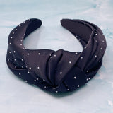 Bandeau noué So Satin