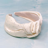 Bandeau noué So Satin