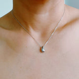Collier à pendentif mini larme