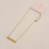 Balloon Letter Zodiac Necklace