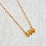 Balloon Letter Zodiac Necklace