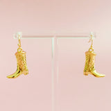 Cowgirl Bootie Dangle Earring