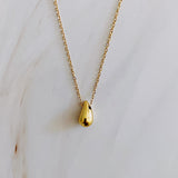 Collier à pendentif mini larme