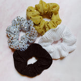 Plis et chatoyants Scrunch lot de 4