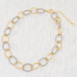 Cabled-Texture-Two-Tone-Chain-Necklace