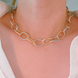 Cabled-Texture-Two-Tone-Chain-Necklace
