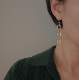 Cabled-U-Chain-Drop-Earrings-1