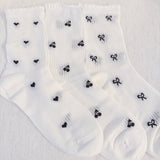 Cherry Cutie Charm Socks Set Of 3