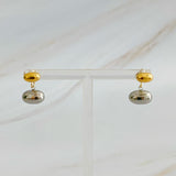Pendientes colgantes de mini frijoles