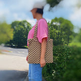 Vérifiez-vous Sac fourre-tout zippé