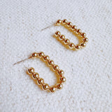 Dotty Square Hoop Earrings