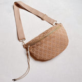 Embossed-Daisy-Blossom-Belt-Sling-Bag