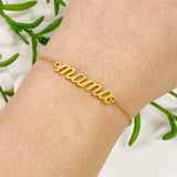 Pulsera con cordón de mamá